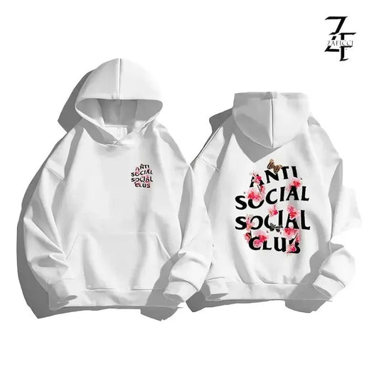 Antisocial Club Hoodie Unisex | trap streetwear casual sweatshirt | official designer fashion hoodie | Premium Quality Material