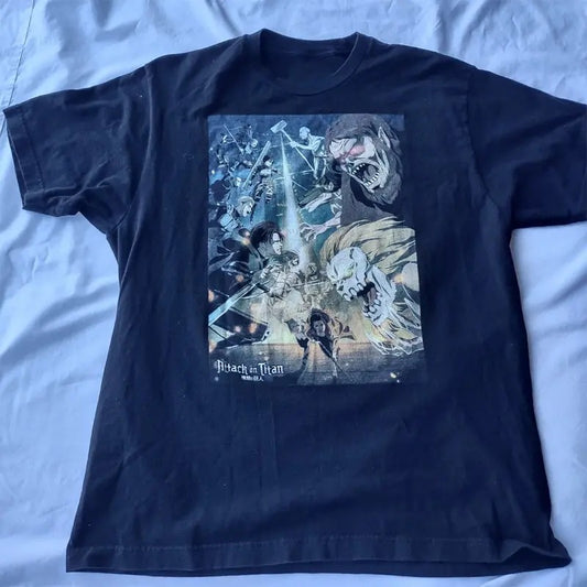 Attack on Titan anime T-shirt Unisex Graphic Reprint Tee