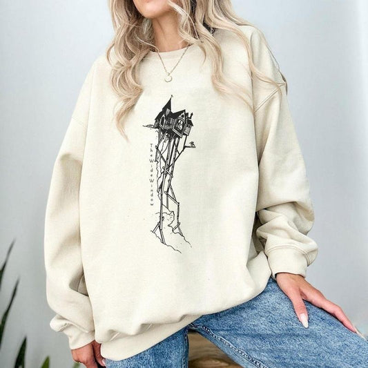 Aunt Josephine's House Sweatshirt, Wide Window, Series Of Unfortunate Events Shirt, Vfd Shirt, The World Is Quiet Here, Unisex