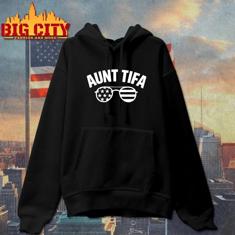 Aunt Tifa Usa Flag Sunglasses Antifa Shirts