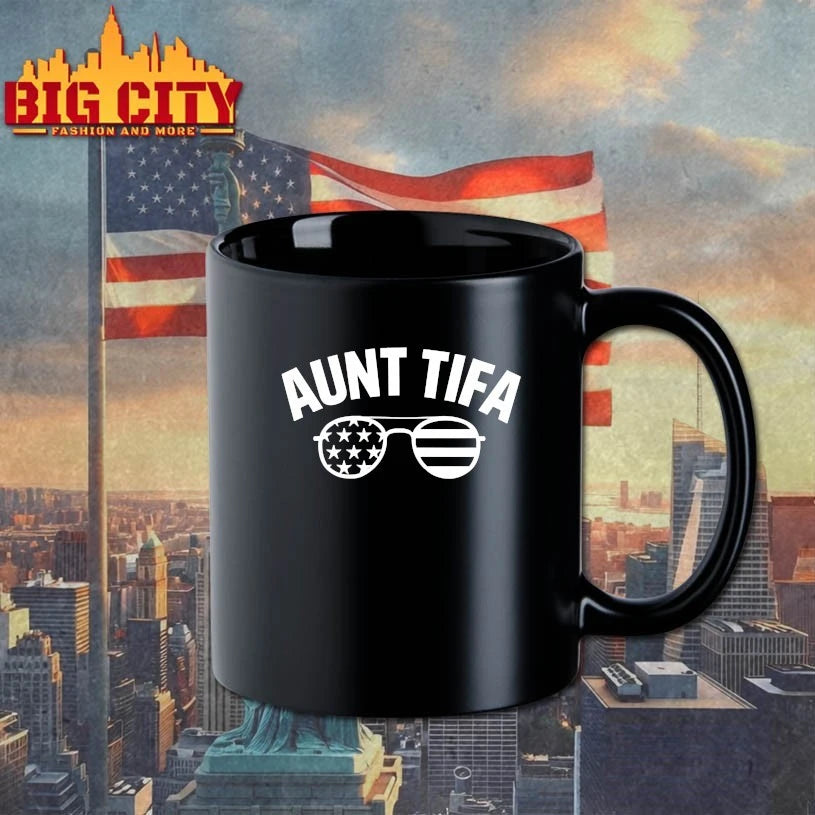 Aunt Tifa Usa Flag Sunglasses Antifa Shirts