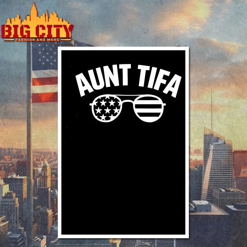 Aunt Tifa Usa Flag Sunglasses Antifa Shirts