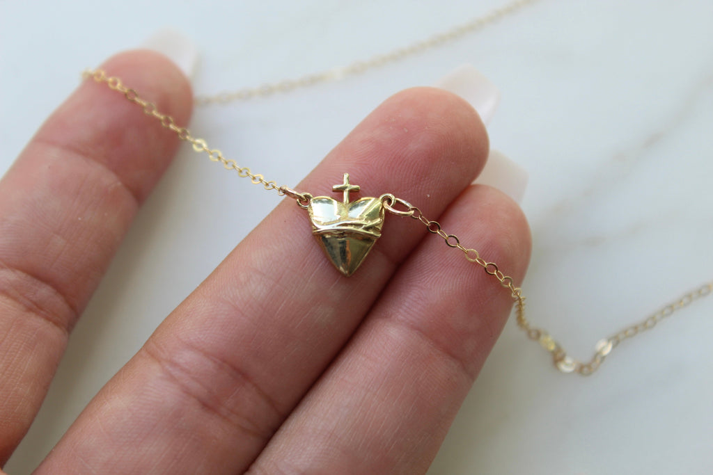Sacred Heart of Jesus Necklace