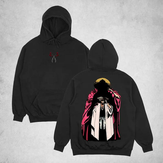 BLEACH Anime Double Printed  Hoodie Unisex Anime Manga Heavy Cotton T-shirt, Anime Lover, Top