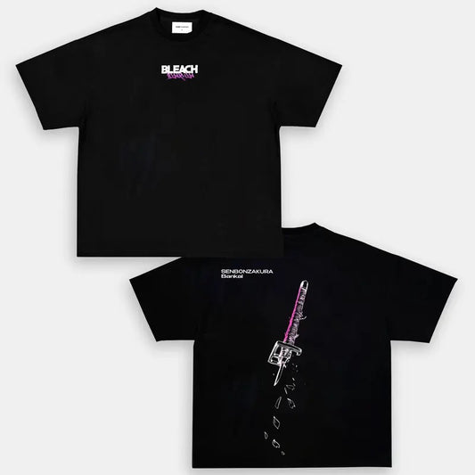 BLEACH Unisex Oversize Anime Manga Heavyweight Cotton T-shirt, Anime Merch, Gift For Anime Fan