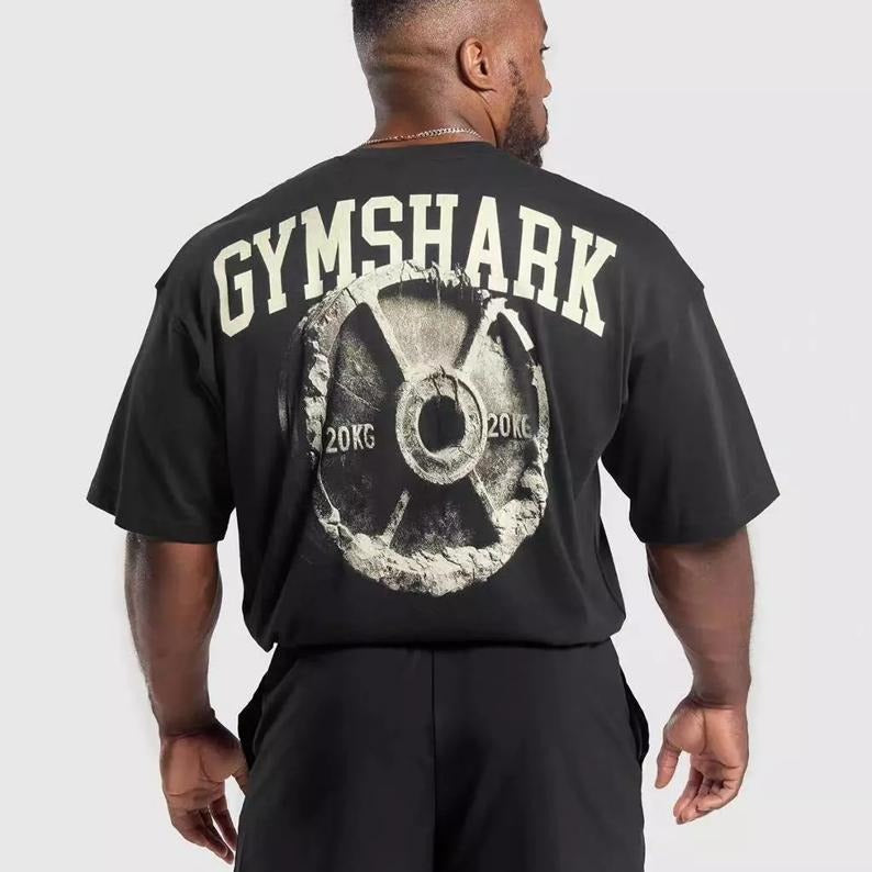 Barbell Piece Fitness Loose   Breathable T-Shirt Men, unisex shirt, menswear, gildan, crewneck