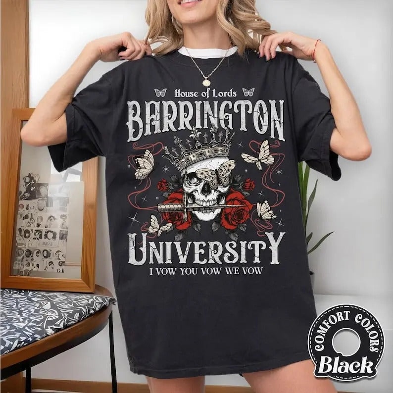 Barrington University Shirt, Haunting Adeline Shirt, the Ritual Merch, Dark Romance Book Club, Smut Shirt, Fantasy Reader