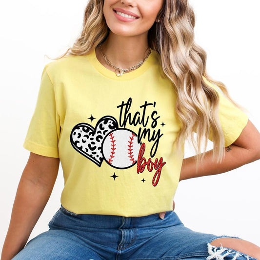 Baseball Mom Shirt, Baseball Mama Tee Gift, Thats My Boy Tee, Mom Baseball Shirt, Mom Life Baseball, Baseball Mom Tees, Unisex T-Shirt, Short Sleeve Tee Shirt, Gifts For Mom, Gifts For Birthday Fit Top