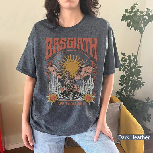 Basgiath War College Shirt, Fourth Wing Shirt, Dragon Ridder Rebecca Yoros Shirt, Fourth Wing Violet Sorrengail  Bookish Shirt