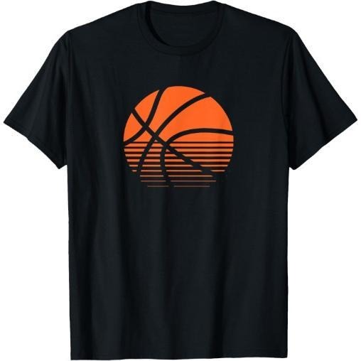 Basketball Sunrise T-Shirt Made in USA