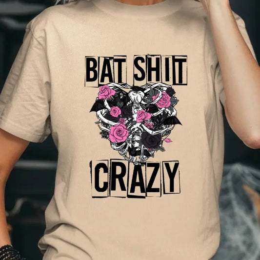 Bat Sh!t Crazy Unisex Sized Softstyle T-shirt