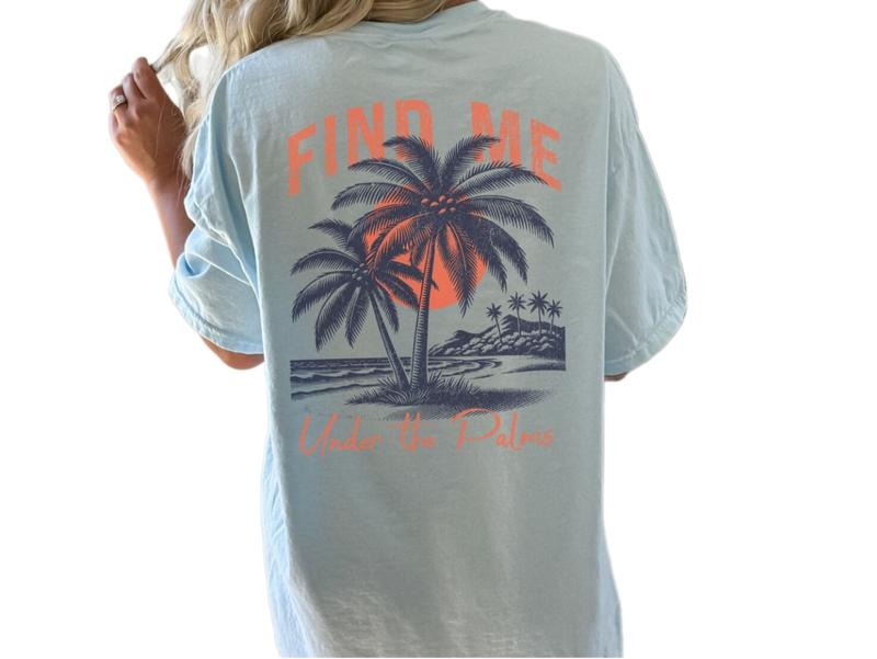 Beach Summer Tropical Shirt, Nautical Summer Tee, Casual Beachwear, Beachwear Shirt, Island Distressed Tee, Vacation Sunset Shirt, Unisex T-Shirt, Gifts For Women Her, Short Sleeve Tee Shirt