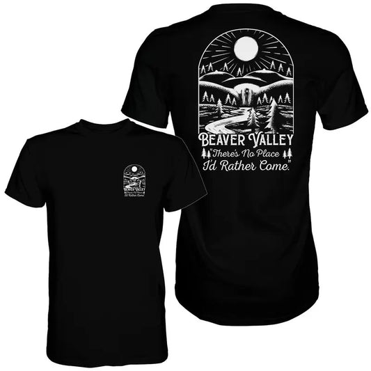Beaver Valley Tee - Unisex Ultra T-Shirt - Made in USA - 100% Cotton