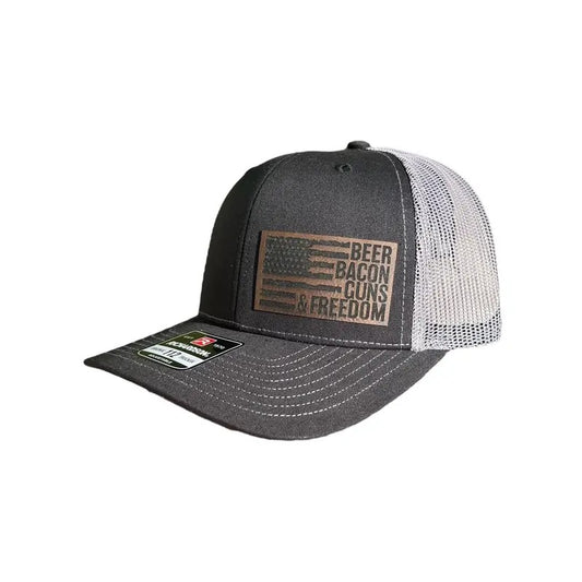 Beers Bacon Gs and Freedom Hat!