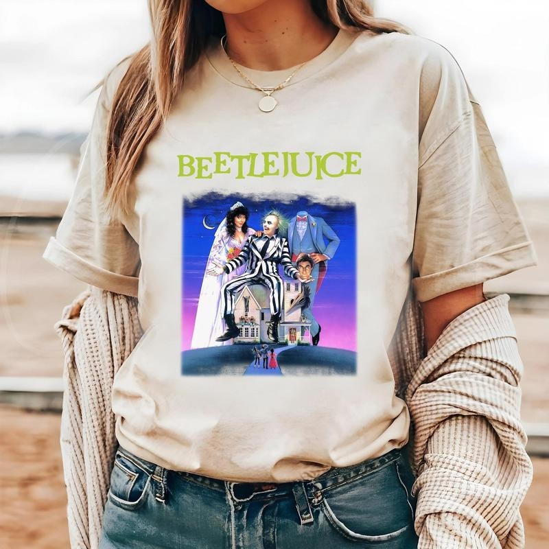Beetlejuice 1988 Movie Shirt, Horror Beetlejuice Shirt, Beetlejuice Halloween Shirt Beetlejuice Shirt, Spooky Season Shirt, Unisex Short Sleeve Tee Shirt