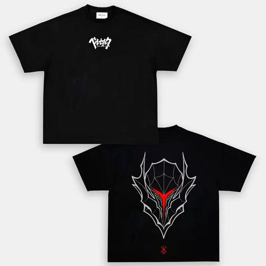Berserker Armor Unisex Oversize Anime Manga Heavyweight Cotton T-shirt, Anime Merch, Gift For Anime Fan