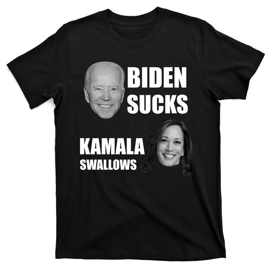 Biden Sucks Kamala Swallows Donald Trump 2024 T-Shirt