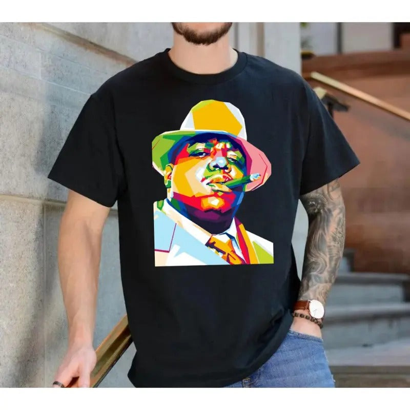 Big 90s Rapper Shirt, Hip Hop Legends Tee, 90s Bootleg Tshirt, Gift For Music Lover, Unisex Short Sleeve Tee