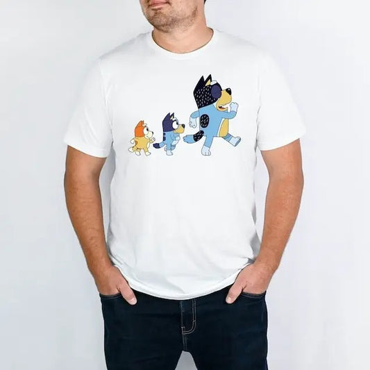 Bingo Shirt, Bluey Shirt, Bandit Shirt, Fathers Day Shirt, Gift For Dad, Best Dad Ever, Dog Person Tee