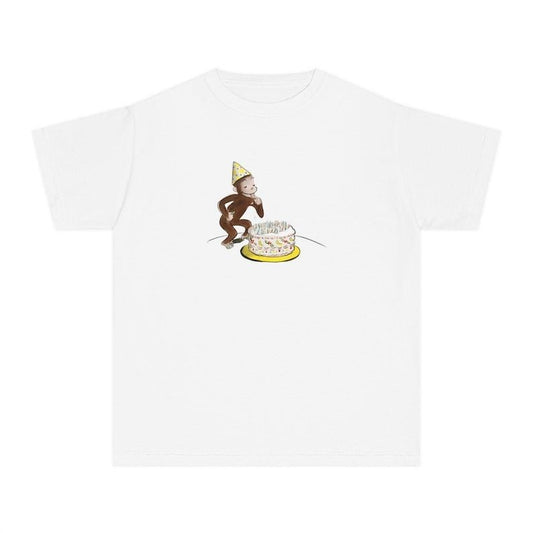 Birthday Cake Baby Tee, Birthday Girl Shirt, Retro Cake, Coquette, Retro Graphic Tee, Y2k, 90s Clothing