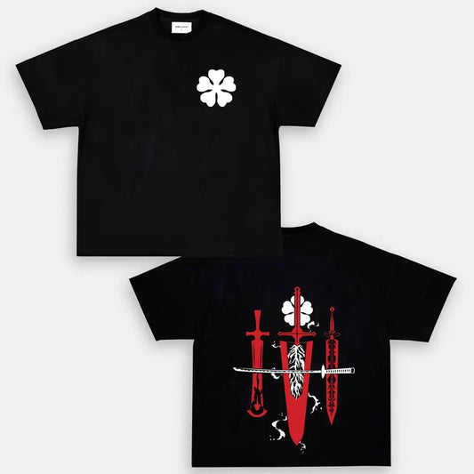 Black Clover 5, Anime shirt, Unisex Crewneck Basic T-Shirt T-shirt Hoodies & Sweatshirts