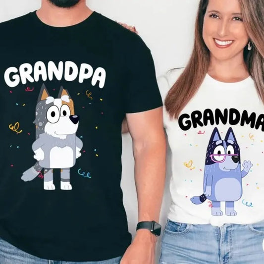 Bluey Grandpa Shirt,Grandmalife Bluey Shirt, Bob Bluey Shirt, Bluey Shirt, Bluey Family Shirt, Grandma Grandma Bluey Shirt Bluey Family Teestyle{n002}2