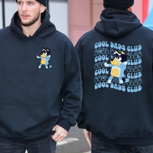 Bluey Hoodie, Cool Dad Club Shirt, Cool Dad Club Sweatshirt, Bluey Dad Shirt Shirt, Dad Bluey Shirt, Dad Shirt, Bluey Family Shirt