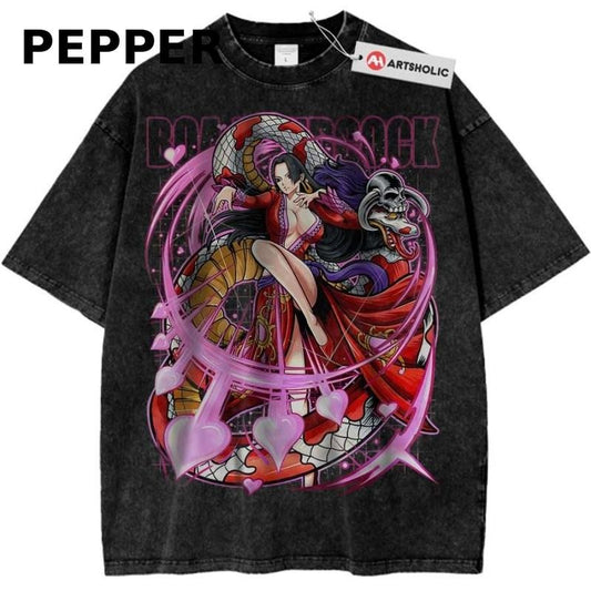 Boa Hancock T-Shirt, One Piece Shirt, Anime Shirt, Vintage Graphic Tee