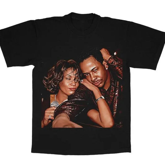 Bobby & Whitney adult t-shirt