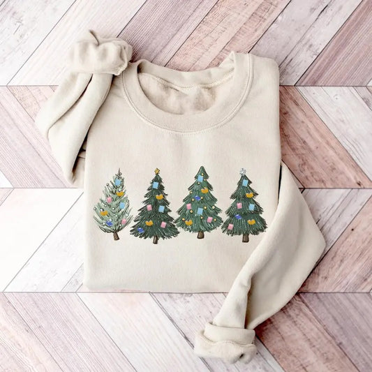 Bookish Christmas Tree Sweatshirt, Christmas Bookish, Bookworm Sweater, Librarian Sweater, Christmas Reading Shirt, Book Lover Crewneck, Winter Holiday Sweatshirt, Xmas Teacher Christmas Gift Shirt