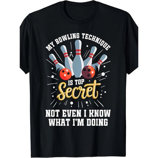 Bowling athlete T-shirt made in usa
