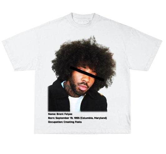 Brent Faiyaz Graphic Tee, Brent Faiyaz Sonder Graphic Tee