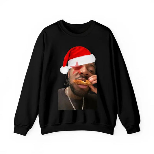 Brenttt Faiyazz Santa Cutee Red Star Sweatshirt, Christmas Shirt