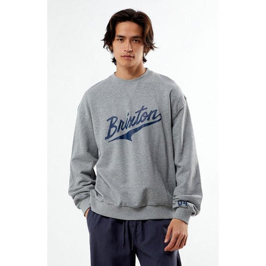 Brixton Men's The League Broken In Crew Neck Sweatshirt