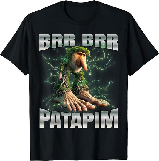 Brr Brr Patapim T-Shirt | Unisex Cotton Tee Gift, Crewneck, Short Sleeve