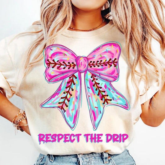 Brushstroke Baseball Coquette Tee shirts, Ice Cream Drip Shirt, Sporty Mama Look shirts, shirt for women, favorite shirts