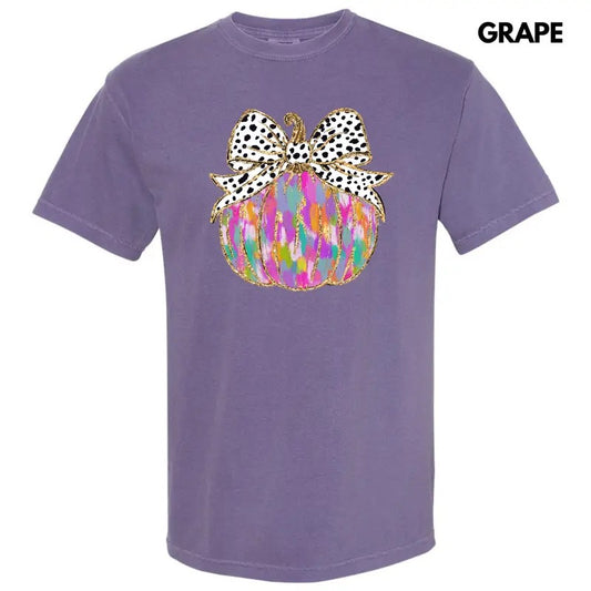 Brushstroke Colorful Pumpkin Comfort Colors T-Shirt 'NLB'