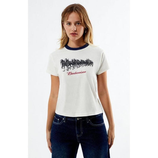 Budweiser Women's By PacSun Holiday Mini T-Shirt
