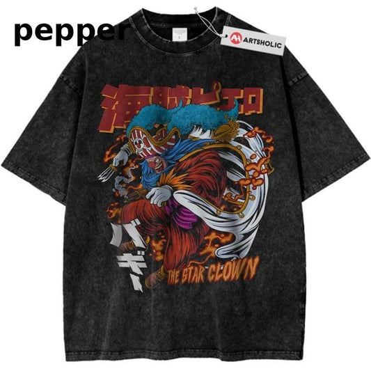 Buggy Shirt, One Piece Shirt, Anime Shirt, Vintage T-Shirt