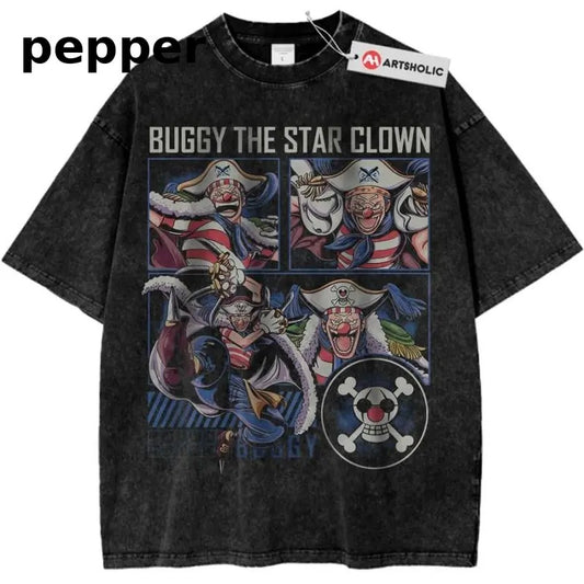 Buggy Shirt, One Piece Shirt, Anime Shirt, Vintage Tee
