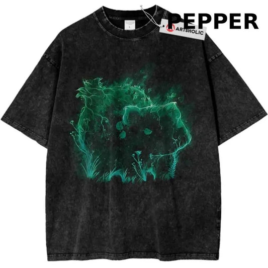 Bulbasaur Shirt, Pokemon Shirt, PKM Shirt, Anime Shirt, Vintage T-Shirt