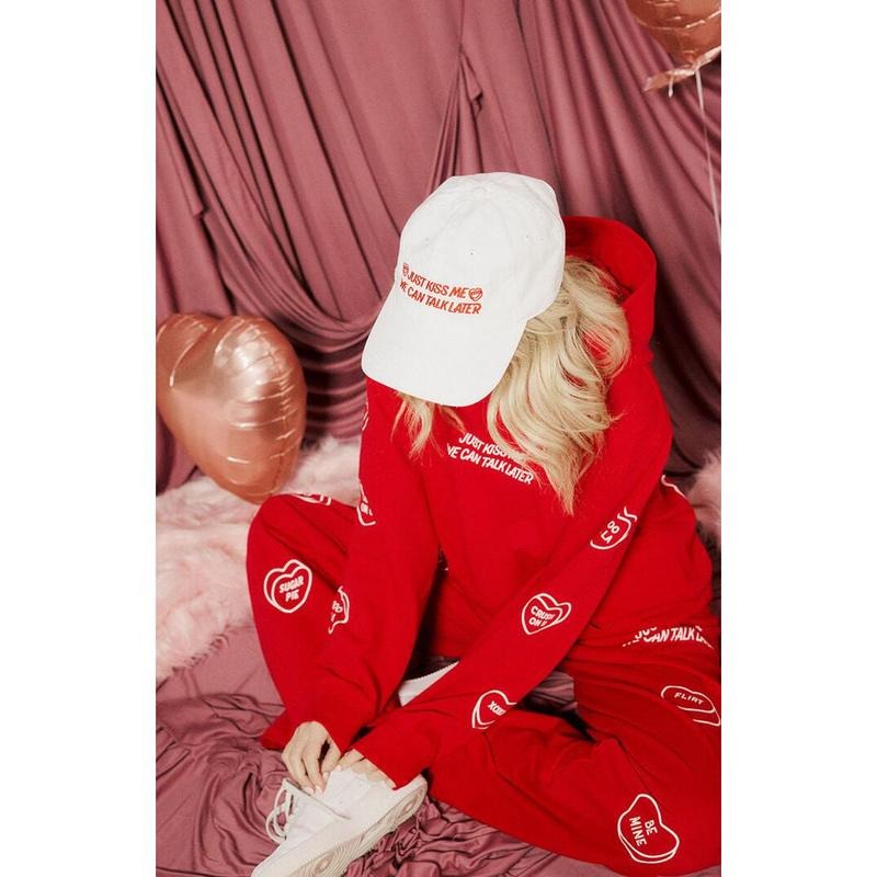 By Samii Ryan Women's x Sweethearts Just Kiss Me Dad Hat