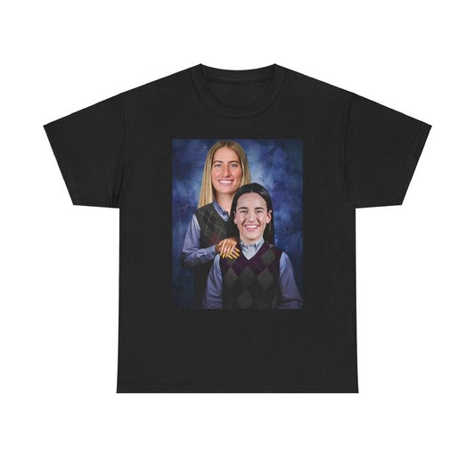 C.lark & M.artin Step Sisters Vintage T Shirt, Womens Basketball Fans Gifts, Everyone Watches Womens Sports, Game Day Outfit, Unisex T-Shirt, Gifts For Men Women, Short Sleeve Tee Shirt