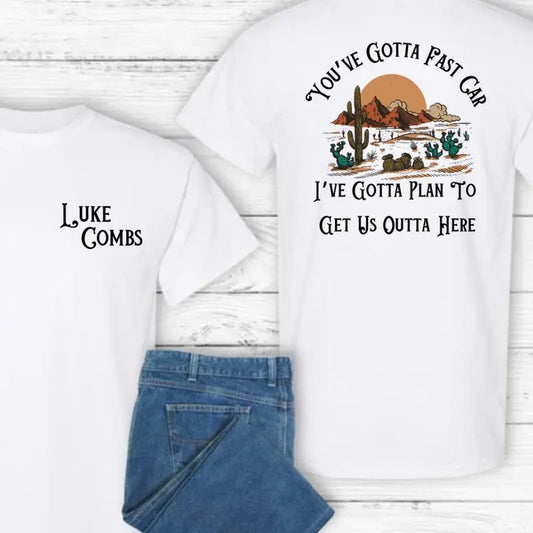 C0mbs Fast Cart 2 Sides Tee, Concert Out Fit, Fan Merch, Country Fans Top, Unisex Short Sleeve Tee Shirt, Casual Clothing