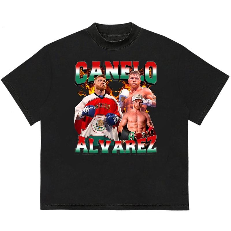 CAANELO ALLVAREZ T-Shirt Ultimate Gift for Fans Perfect Everyday Tee Minimalist Graphic