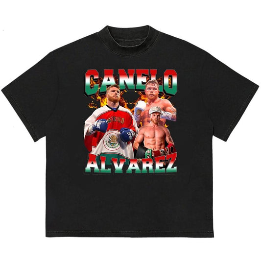 CAANELO ALLVAREZ T-Shirt Ultimate Gift for Fans Perfect Everyday Tee Minimalist Graphic
