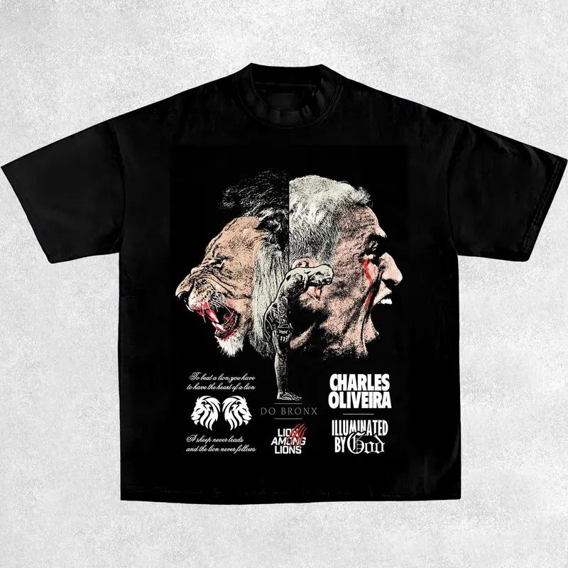 CHARLES OLIVEIRA Limited Tee, Boxing T-shirt, Boxer Tee, Sports Shirt, UFC Shirt, MMA Shirt, Workout T-shirt, Gift for Him Her T-shirt Hoodie Sweatshirt Menswear