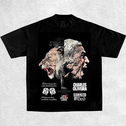 CHARLES OLIVEIRA Limited Tee, Boxing T-shirt, Boxer Tee, Sports Shirt, UFC Shirt, MMA Shirt, Workout T-shirt, Gift for Him Her T-shirt Hoodie Sweatshirt Menswear
