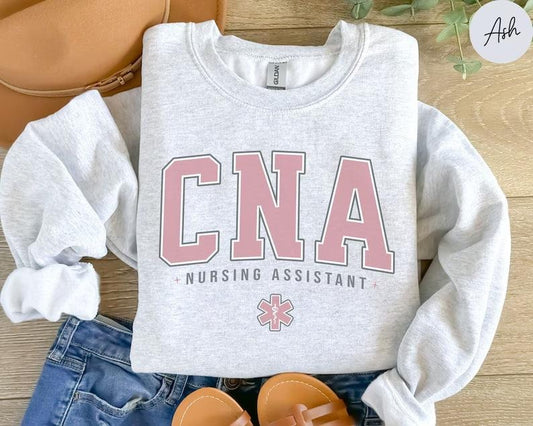 CNA Sweatshirt Nursing Assistant, CNA Shirt, Certified Nursing Assistant Crewneck, CNA Sweater, Cna Nurse Gift for Nursing Assistant