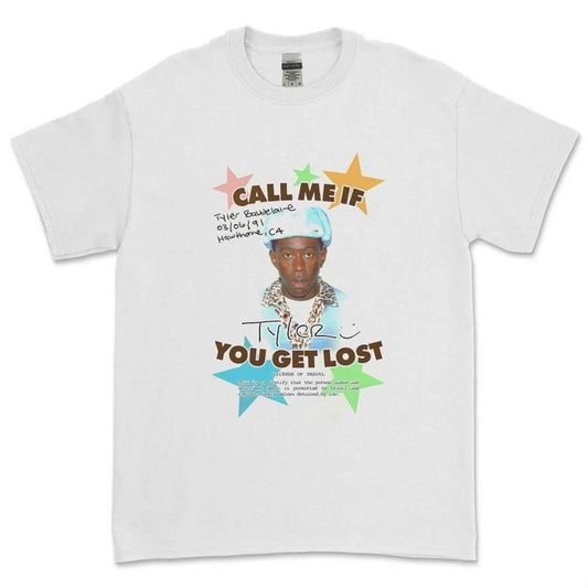 Call Me If You Get Lost Shirt Vintage Rapper Graphic Tee Shirt Merch Unisex T-shirt for Men Women Fans Shortsleeve Crewneck Cotton Menswear Top